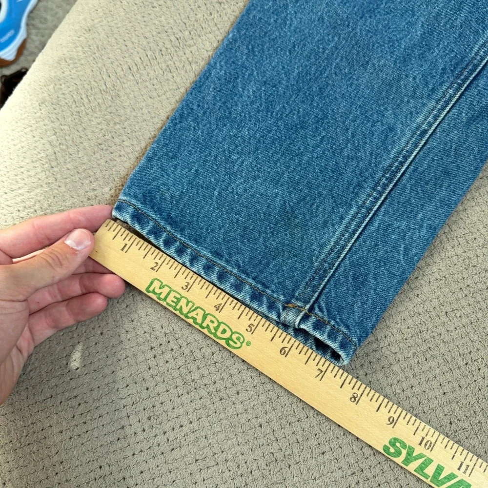 Vintage 1990s Carhartt B17 DST Relaxed Fit Tapered Leg Jeans Blue 34x28